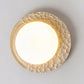 Ivsoris Textured Travertine Ceiling Light