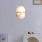 Strata Alabaster Pendant Light Capsule-shaped