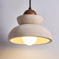 Zophaos Tiered-bell Travertine Pendant Light