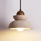 Zophaos Tiered-bell Travertine Pendant Light