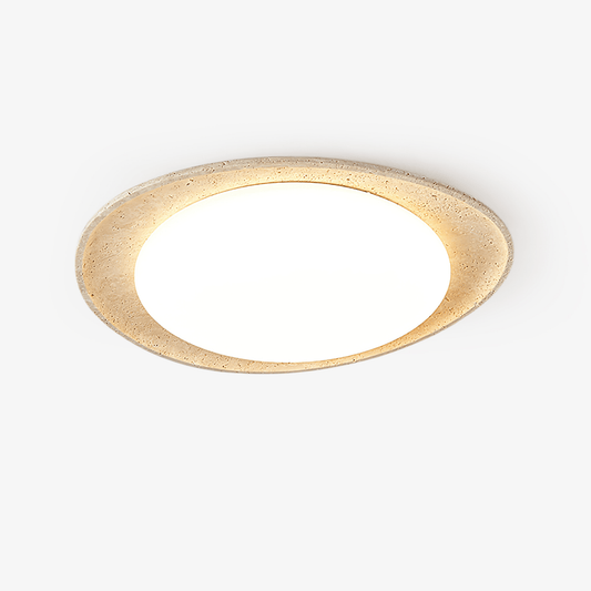 Cunorarae Organic Travertine Ceiling Light