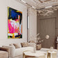 Zadie Colorful Painting Wall Art