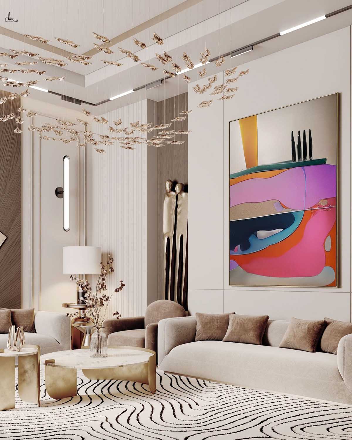 Mirevo Colorful Wall Art