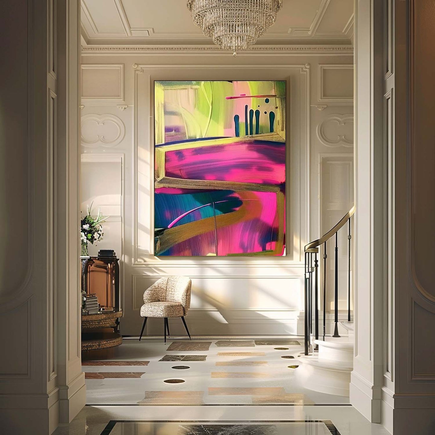 Ruby Colorful Wall Art