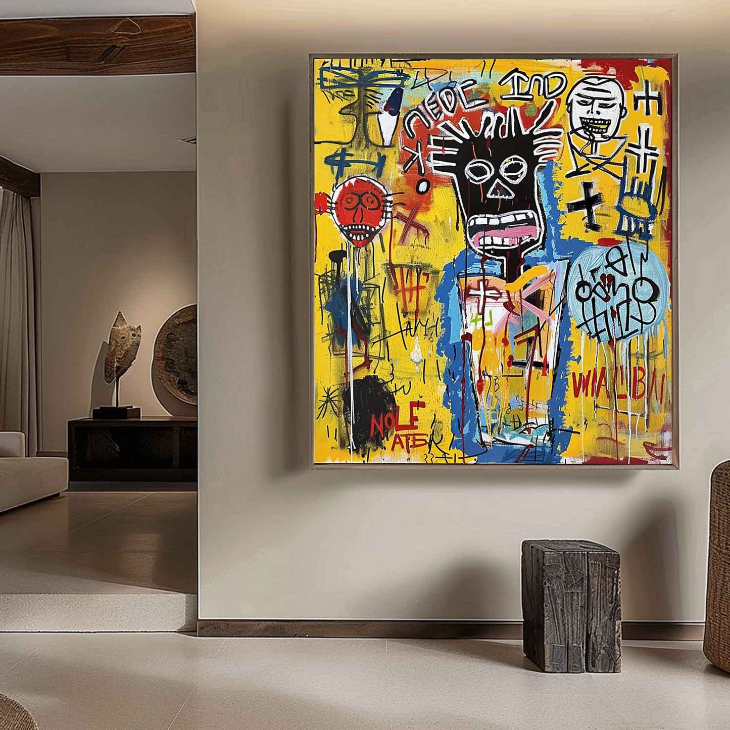 Fuffy Abstract Graffiti Art