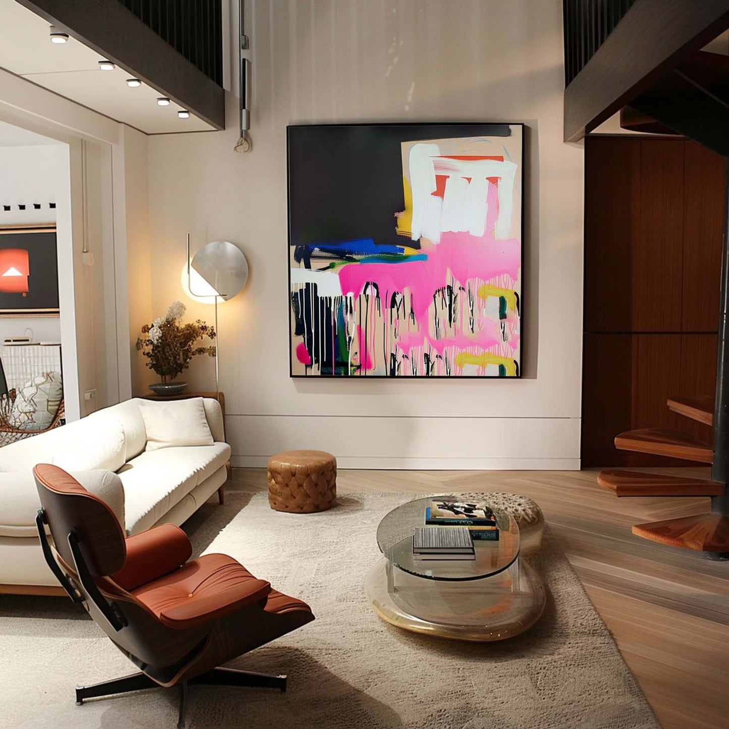 Cosmo Colorful Painting Wall Art