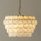 Evenaris Honeycomb Alabaster Chandelier
