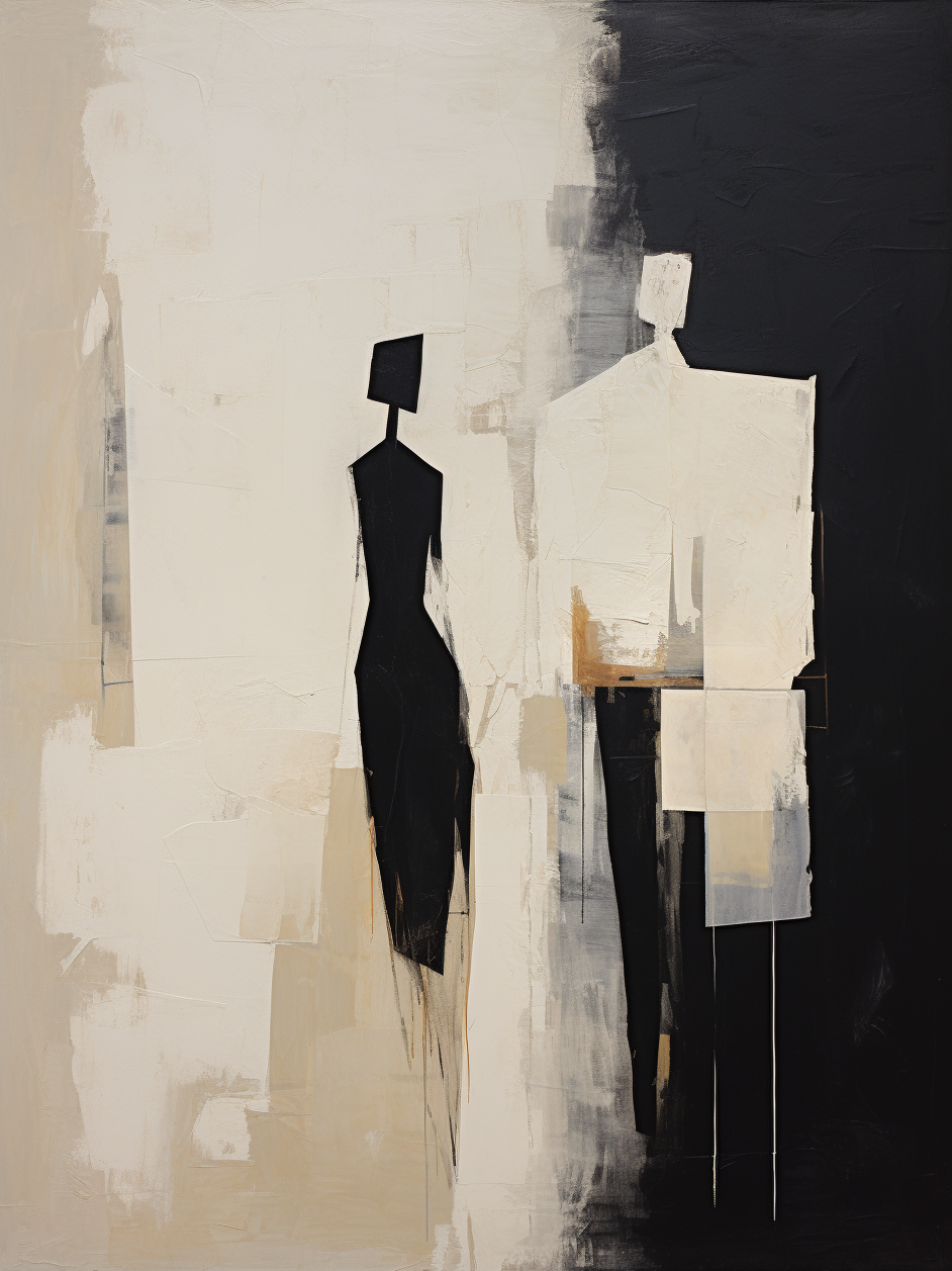 Mila Contemporary Minimalist Art