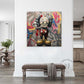 Kaws Abstract Graffiti Art