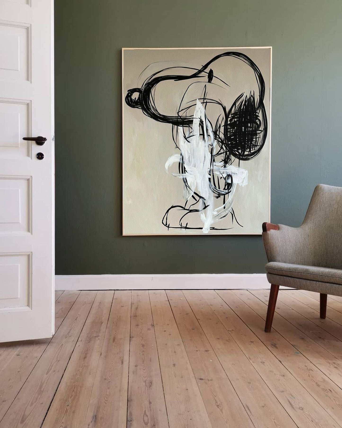 Scout Abstract Graffiti Art